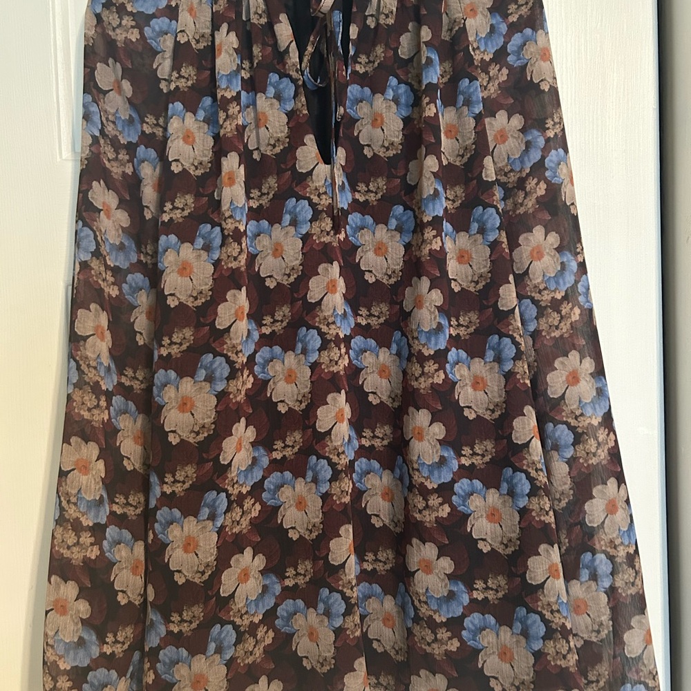 Floral Print Women's Blouse